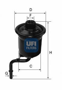 Ufi 31.927.00 Fuel filter 3192700