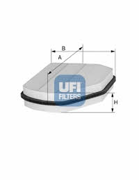 Ufi 53.007.00 Filter, interior air 5300700