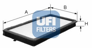 Ufi 53.046.00 Filter, interior air 5304600