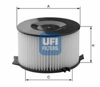 Ufi 53.067.00 Filter, interior air 5306700