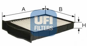 Ufi 53.107.00 Filter, interior air 5310700