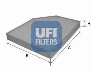 Ufi 53.153.00 Filter, interior air 5315300