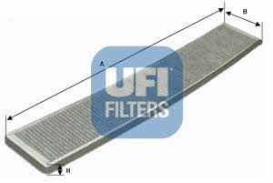 Ufi 54.121.00 Activated Carbon Cabin Filter 5412100