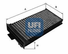 Ufi 54.125.00 Activated Carbon Cabin Filter 5412500