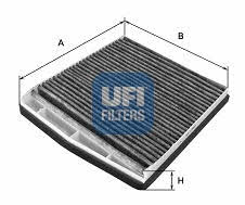 Ufi 54.126.00 Activated Carbon Cabin Filter 5412600