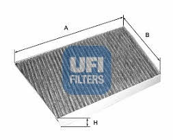 Ufi 54.131.00 Activated Carbon Cabin Filter 5413100