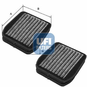 Ufi 54.132.00 Activated Carbon Cabin Filter 5413200