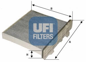 Ufi 54.147.00 Activated Carbon Cabin Filter 5414700