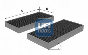 Ufi 54.153.00 Activated Carbon Cabin Filter 5415300