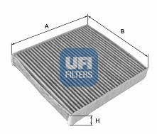 Ufi 54.170.00 Activated Carbon Cabin Filter 5417000