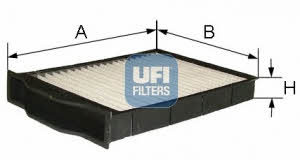 Ufi 54.201.00 Activated Carbon Cabin Filter 5420100