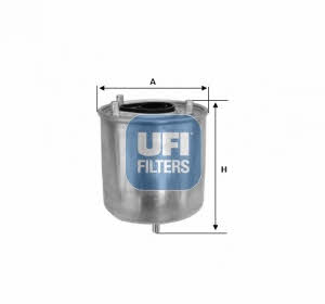 Ufi 24.127.00 Fuel filter 2412700