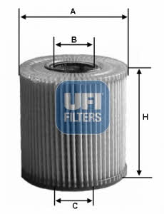 Ufi 25.171.00 Oil Filter 2517100