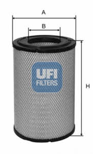 Ufi 27.A19.00 Air filter 27A1900 27A1900 Ufi Air filter