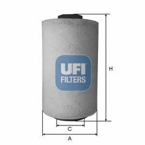 Ufi 27.A53.00 Air filter 27A5300