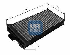 Ufi 54.237.00 Activated Carbon Cabin Filter 5423700