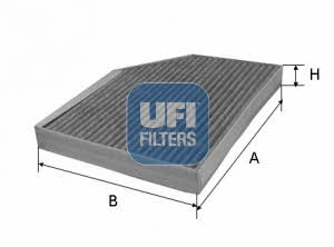 Ufi 54.236.00 Activated Carbon Cabin Filter 5423600