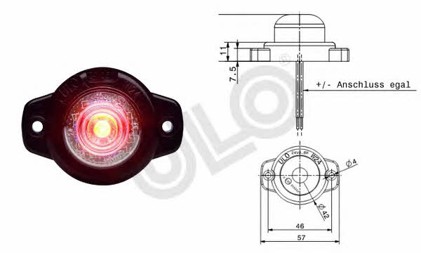 Ulo 1008901 Position lamp 1008901