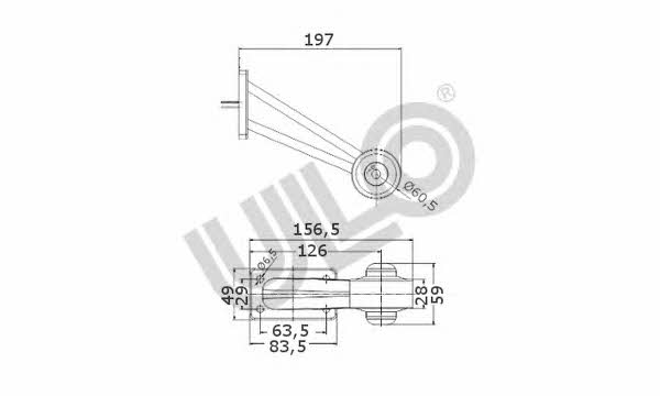 Ulo 1008917 Position lamp left 1008917