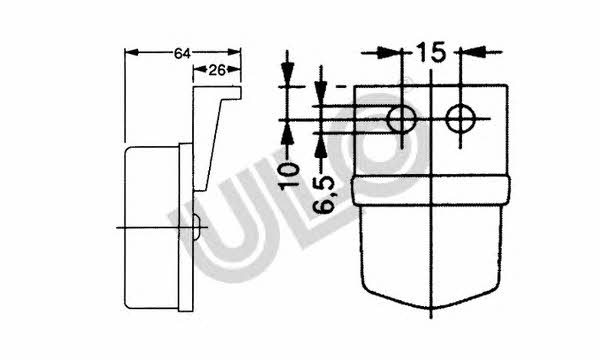 Ulo 3315-01 Position lamp 331501