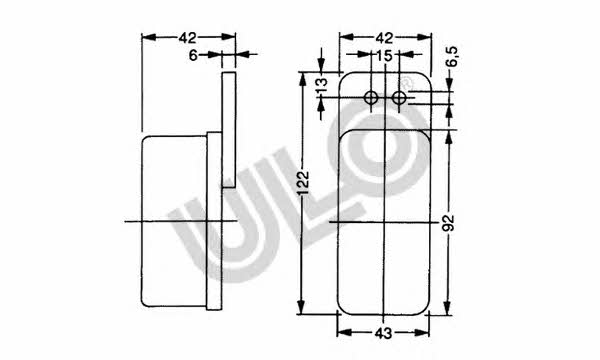 Ulo 3316-01 Position lamp 331601