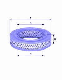 Unico AE 2452/1 Air filter AE24521