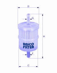 Unico FI 6123/1 Fuel filter FI61231