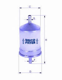 Unico FI 6140 Fuel filter FI6140