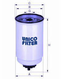 Unico FI 8161 Fuel filter FI8161