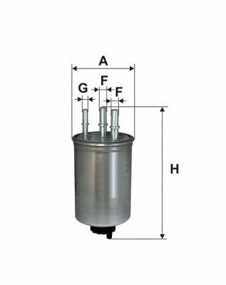 Unico FI 8187/3 Fuel filter FI81873