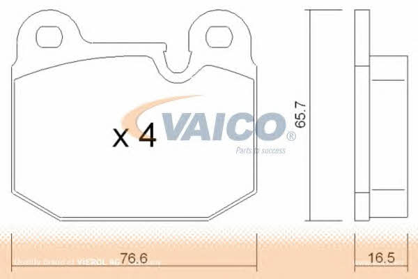 Vaico V20-8120 Brake Pad Set, disc brake V208120
