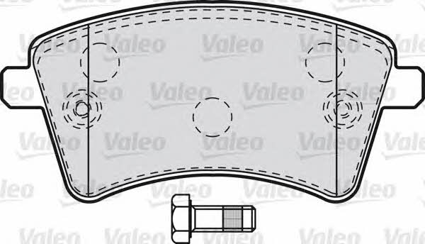Valeo 601010 Brake Pad Set, disc brake 601010
