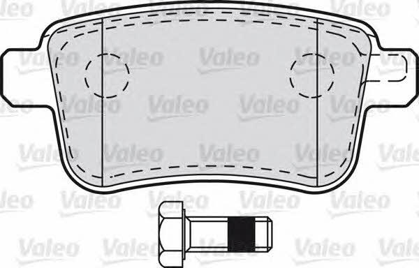 Valeo 601011 Brake Pad Set, disc brake 601011
