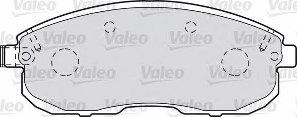 Valeo 601013 Brake Pad Set, disc brake 601013