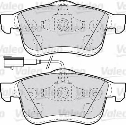 Valeo 601014 Brake Pad Set, disc brake 601014