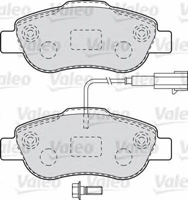 Valeo 601015 Brake Pad Set, disc brake 601015