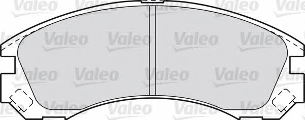 Valeo 601020 Brake Pad Set, disc brake 601020