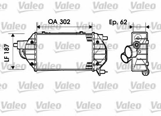 Valeo 817900 Intercooler, charger 817900