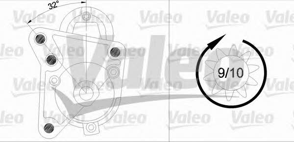 Starter Valeo 433320