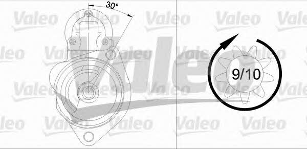 Starter Valeo 436048