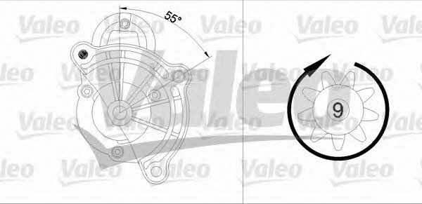Starter Valeo 436062