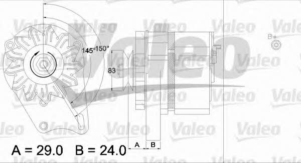 Valeo 436113 Alternator 436113