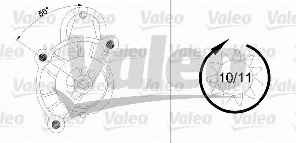 Starter Valeo 455514