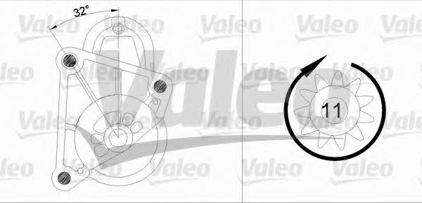Starter Valeo 455550