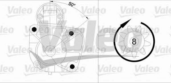 Starter Valeo 455876