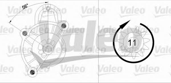 Starter Valeo 455928