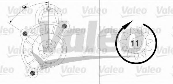 Starter Valeo 455929