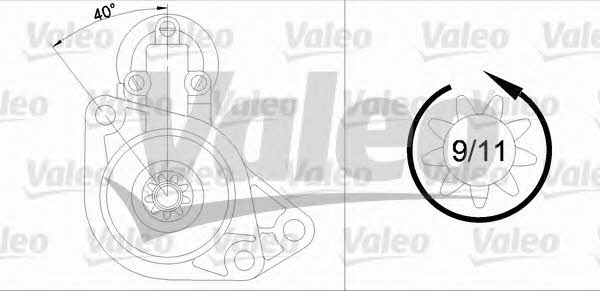 Starter Valeo 455930
