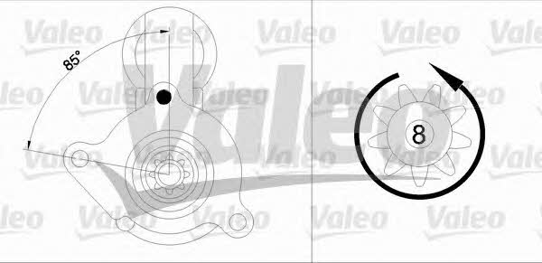 Starter Valeo 455934
