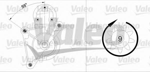 Starter Valeo 455937